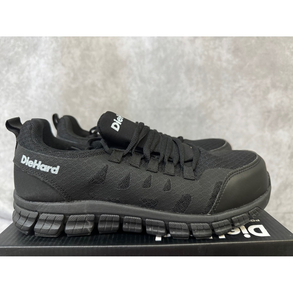 DieHard Men's Bonneville Composite Toe‎ Work Shoe Black Size 7